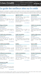 Mobile Screenshot of liencredit.fr